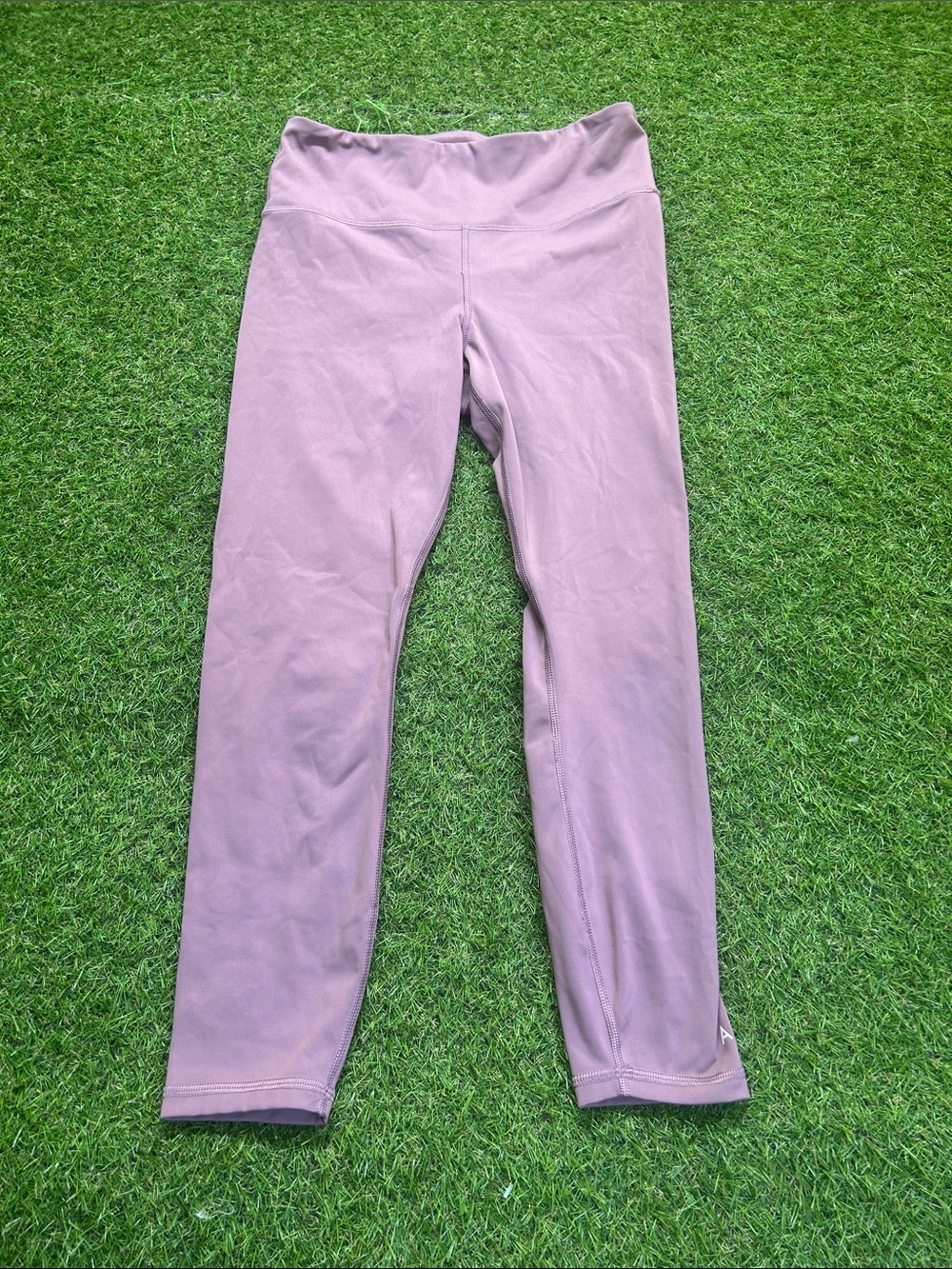 Athleta Girls Mauve High-Waist Leggings - Picture 2 of 9